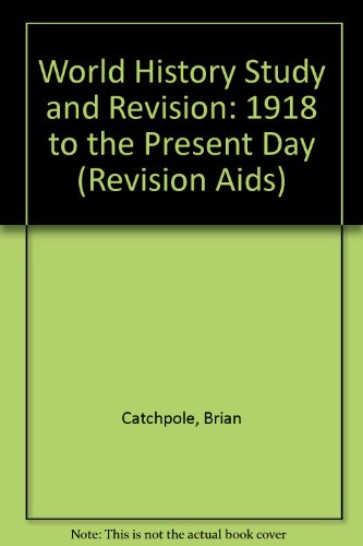 Book World History Study and Revision: 1918 to the Present Day (Collins Revision Aids) free