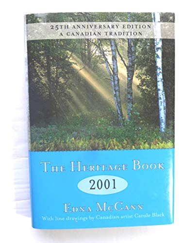 Book The Heritage Book 2001 - A Canadian Tradition - 25th Anniversary Edition free