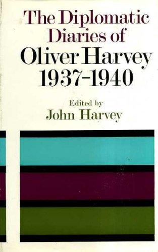 Book The diplomatic diaries of Oliver Harvey, 1937-1940; free