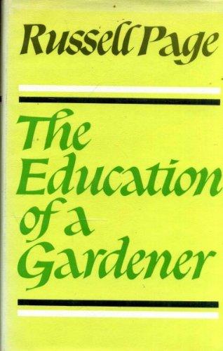 Book Education of a Gardener free