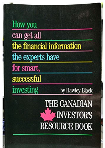 Book The Canadian investor's resource book: Your guide to Canadian investment information free
