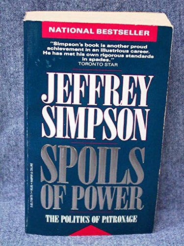 Book Spoils of power: The politics of patronage (Mass Market Paperback) free