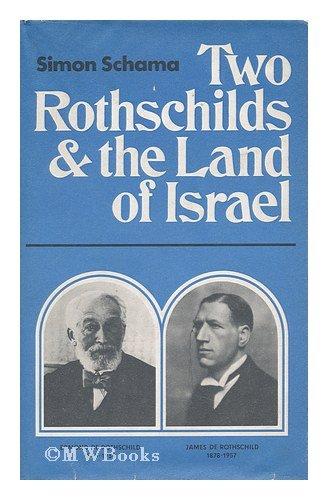 Book Two Rothschilds in the Land of Israel free