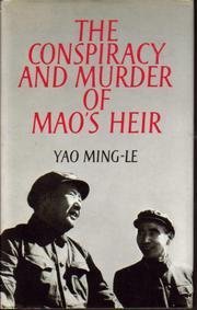Book Conspiracy and Murder of Maos Heir B free