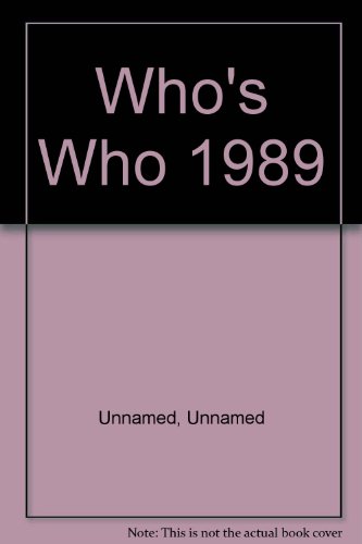 Book The Cricketers' Who's Who: 1989 free