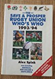 Book The Save and Prosper Rugby Union Who's Who: 1993/94 free