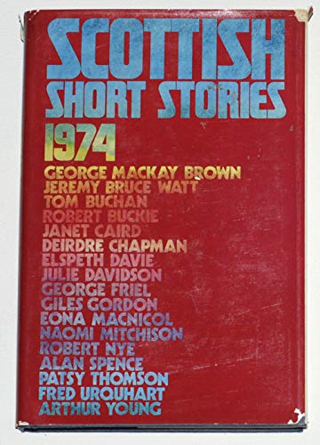 Book Scottish Short Stories 1974: 1974 free