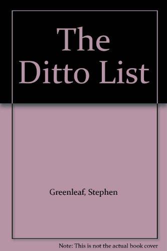 Book The Ditto List by Stephen Greenleaf free