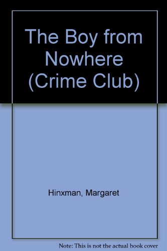 Book The boy from nowhere (The Crime Club) free