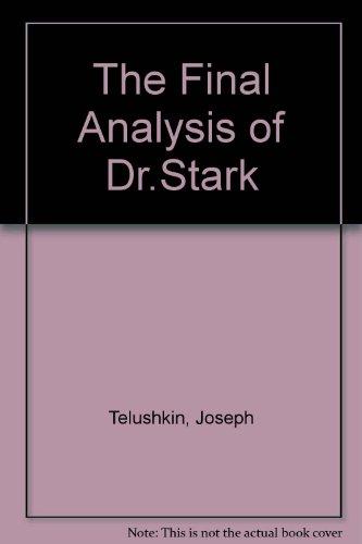 Book The Final Analysis of Dr Stark free
