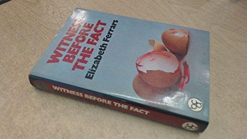 Book Witness Before the Fact free
