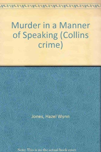 Book Murder in a Manner of Speaking (Collins Crime) free