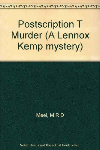 Book Postscript to murder (A Lennox Kemp mystery) free