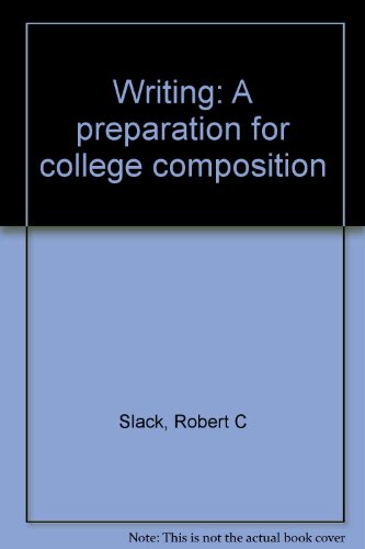 Book Writing: A preparation for college composition free