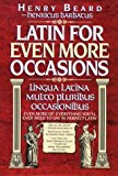 Book Latin for even more occasions free