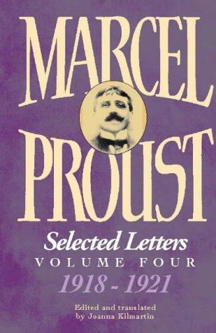 Book Marcel Proust: Selected Letters: 1918, 1922: 4 free