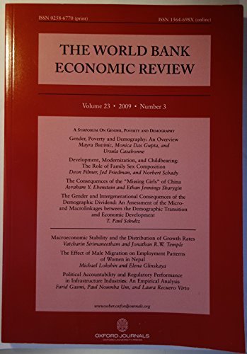 Book World Bank Economic Review, Vol. 23, No. 3 2009 free