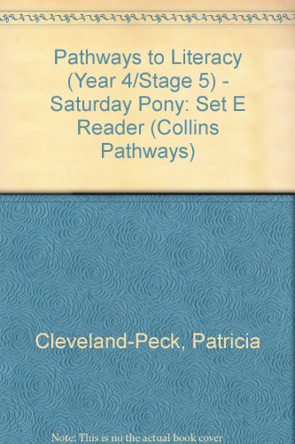 Book Collins Pathways Stage 5 Set E: Saturday Pony (collins Pathways) free