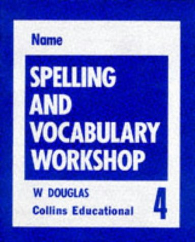Book Spelling And Vocabulary Workshop - Workbook 4 (spelling Books) free