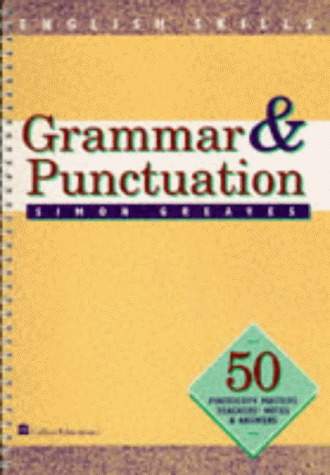 Book English Skills: Grammar And Puntuation (english Skills) free