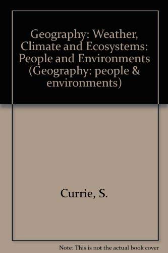 Book Weather, Climate And Ecosystems: Teacher Resources (geography: People And Environments) (geography: People & Environments) free
