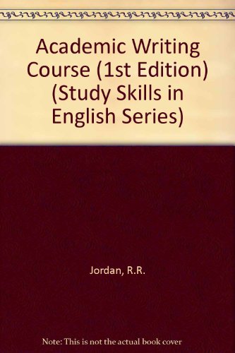 Book Academic Writing Course (Collins Study Skills in English) free