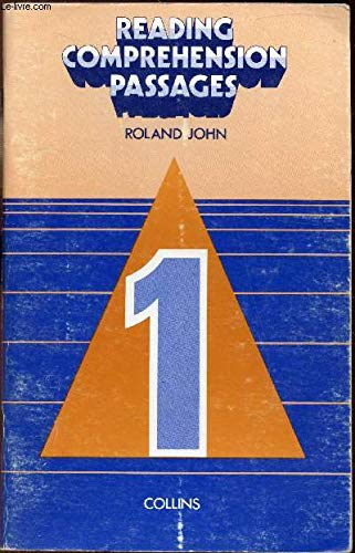 Book Reading Comprehension Passages, Book 1 (english Library) (bk. 1) free