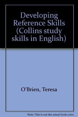 Book Developing Reference Skills (Collins Study Skills in English) free