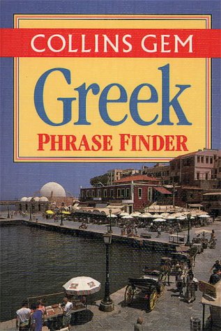 Book Collins Gem Greek Phrase Finder (book & Cassette) free