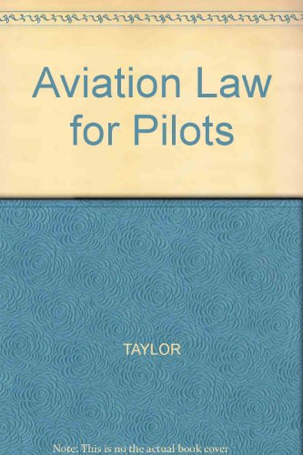 Book Aviation Law For Pilots free