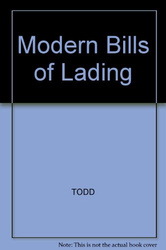 Book Modern Bills Of Lading free