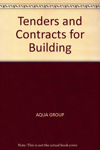Book Tenders And Contracts For Building free