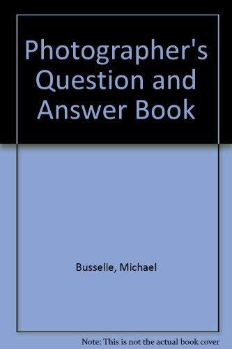 Book Photographers Question/answer: Your Picture-taking Problems Solved free