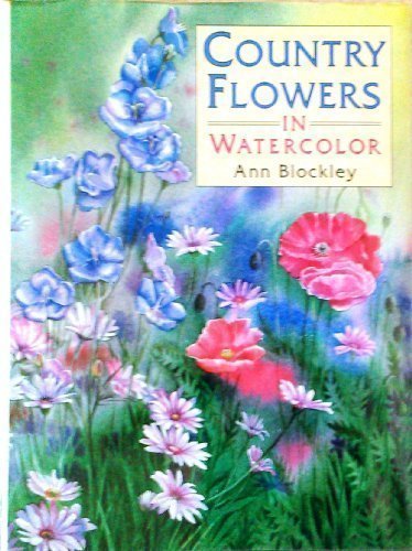 Book Country Flowers in Watercolor free