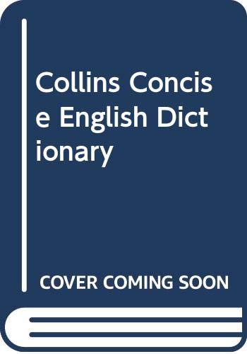 Book Collins Concise Dictionary of the English Language free