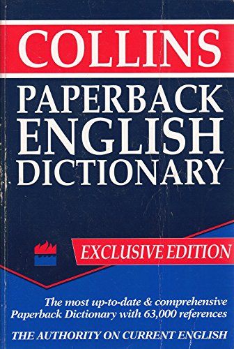 Book The Collins paperback English dictionary free