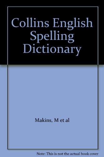 Book Collins English Spelling Dictionary free