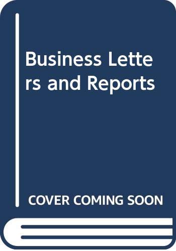 Book Business Letters And Reports free