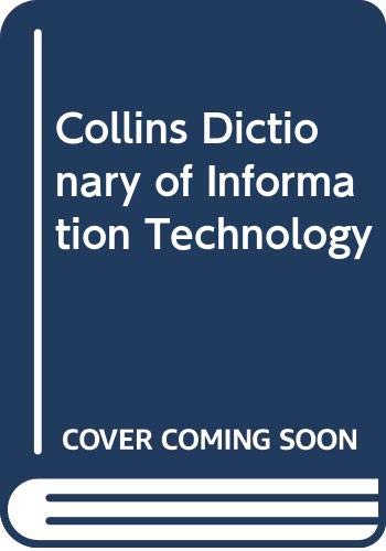 Book Collins Dictionary Of Information Technology free