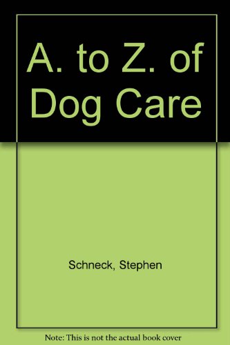 Book Collins A To Z Of Dog Care free