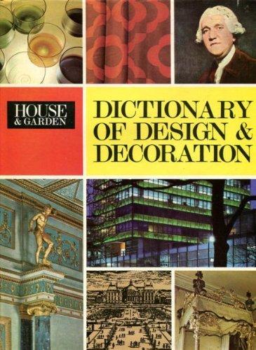 Book House & garden dictionary of design and decoration free