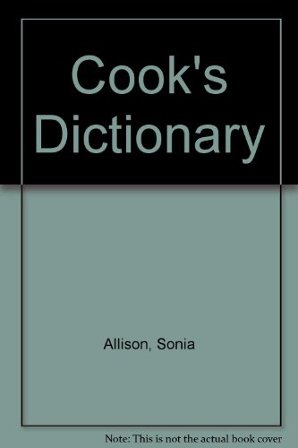 Book The cooks dictionary free