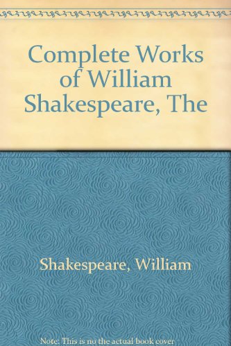 Book William Shakespeare the complete works free