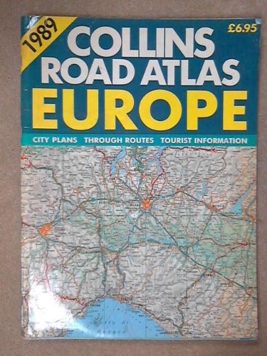 Book Collins road atlas, Europe free