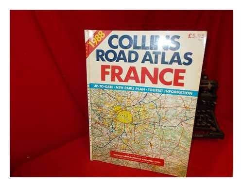 Book Road Atlas France'88 Edn free