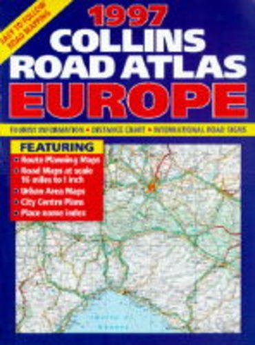 Book Collins road atlas, Europe, 1997 free