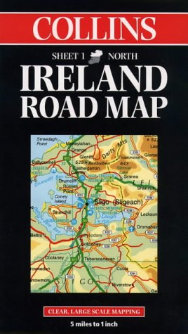 Book Collins Ireland Road Map: North Sheet 1 (Road Map) free