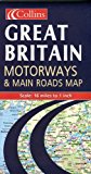 Book Great Britain Motorways & Main Roads Map free