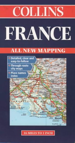 Book Collins France Road Map (collins European Road Maps) free