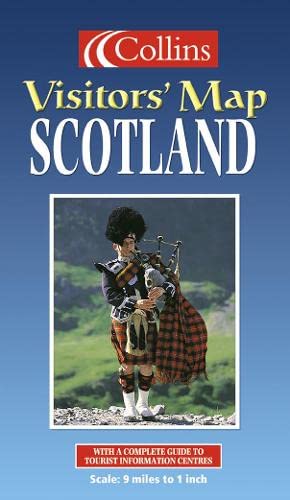 Book Collins Visitors' Map Scotland free